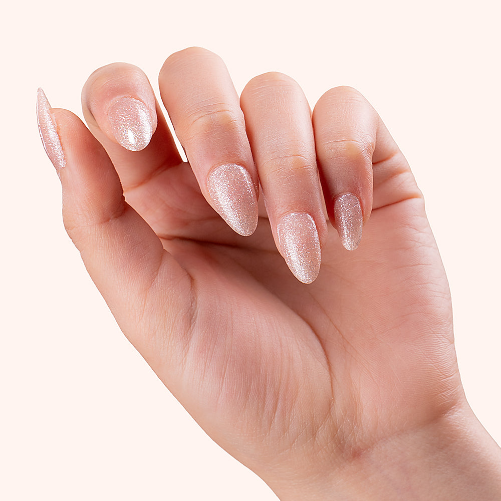 Gel Polish Shellac Soft Platinum Dark Quartz