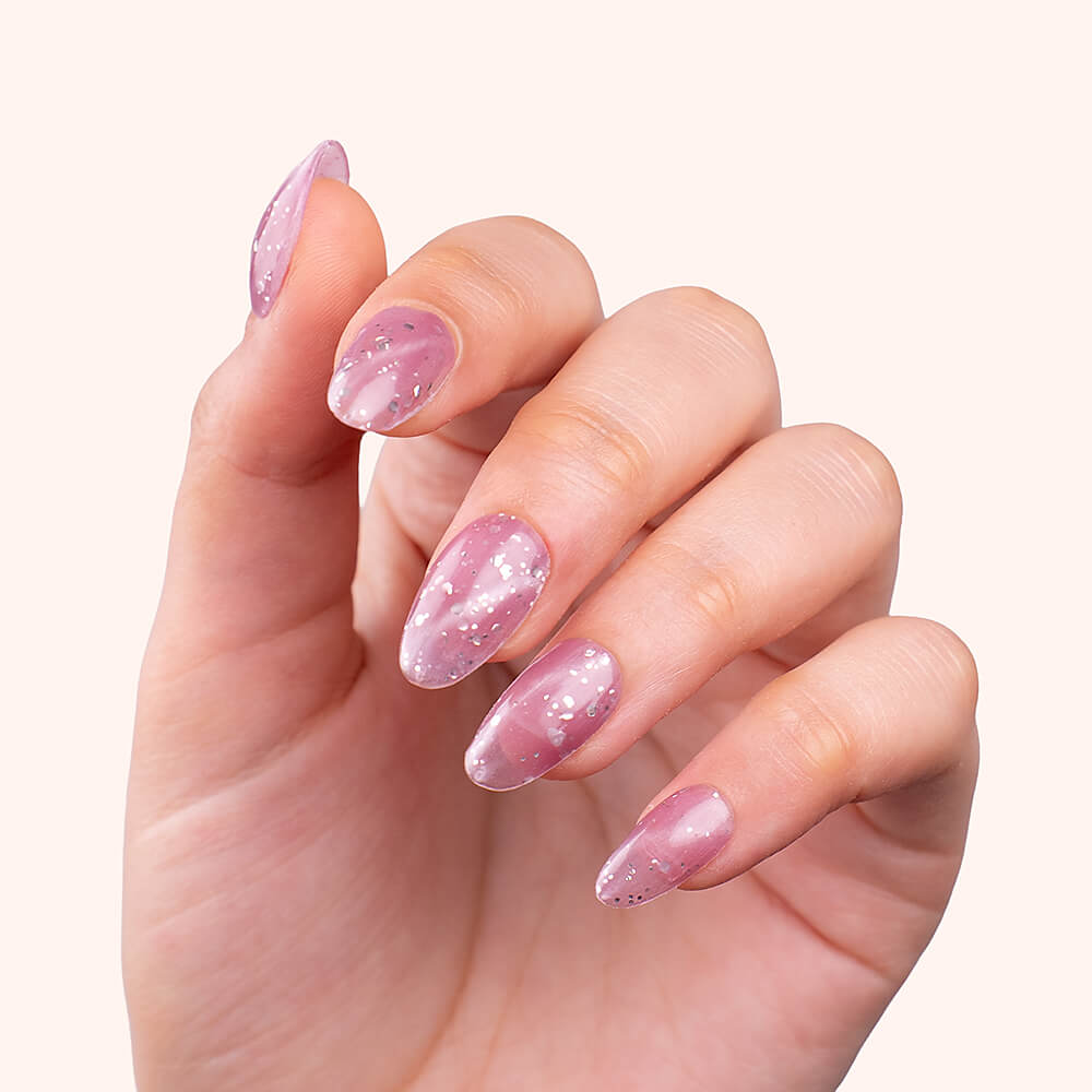 Gel Polish Shellac Cat Eye Blush Bubble