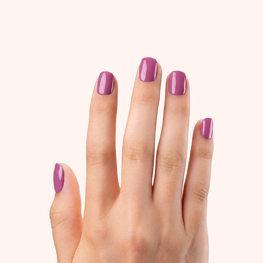 Gel Polish Shellac Purple Poison