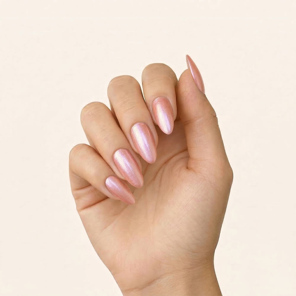 Gel Polish Shellac Bronze Pearl