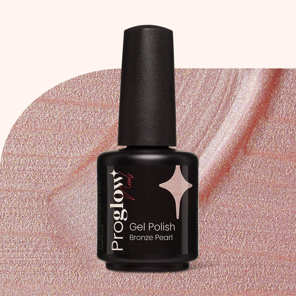 Gel Polish Shellac Bronze Pearl