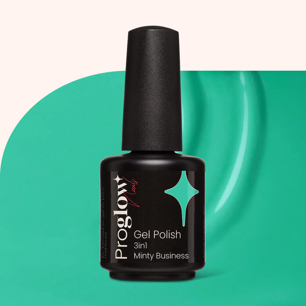 Gel Polish Shellac 3in1 No Wipe Minty Business