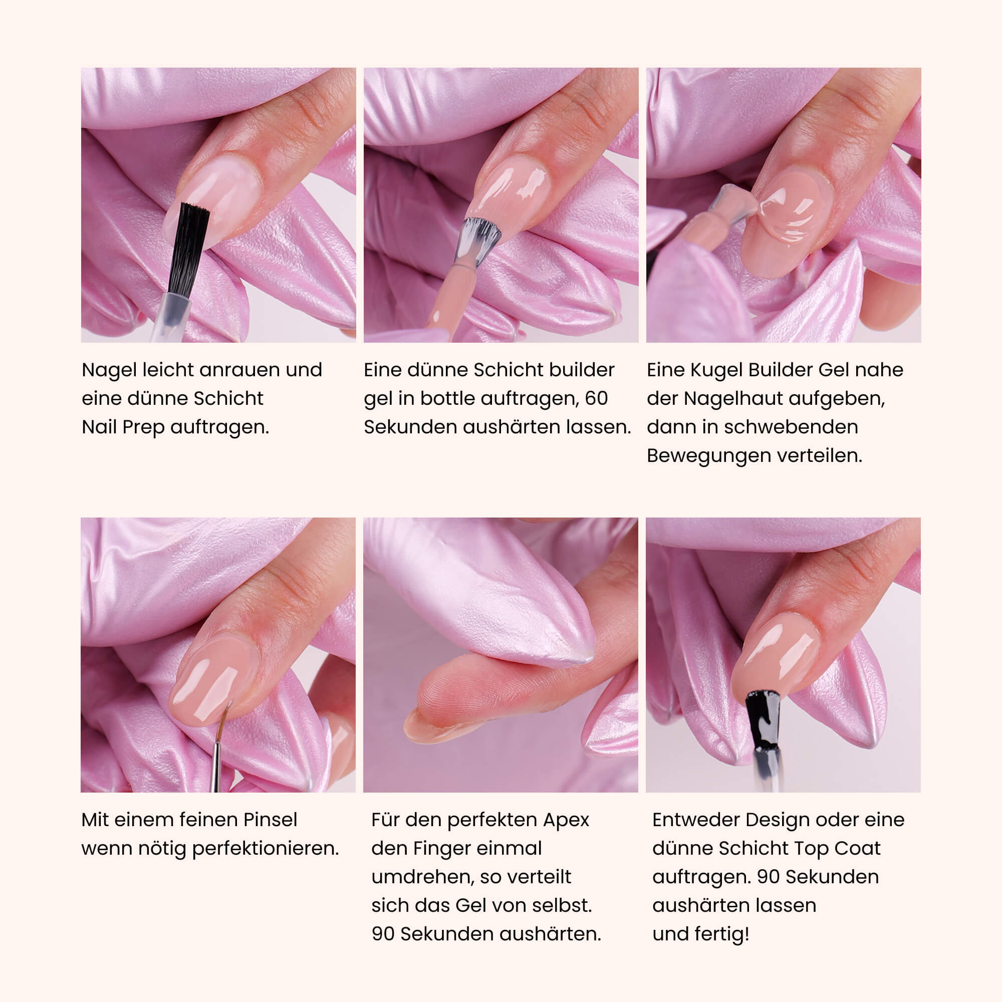 Builder Gel in Bottle Cover Pink