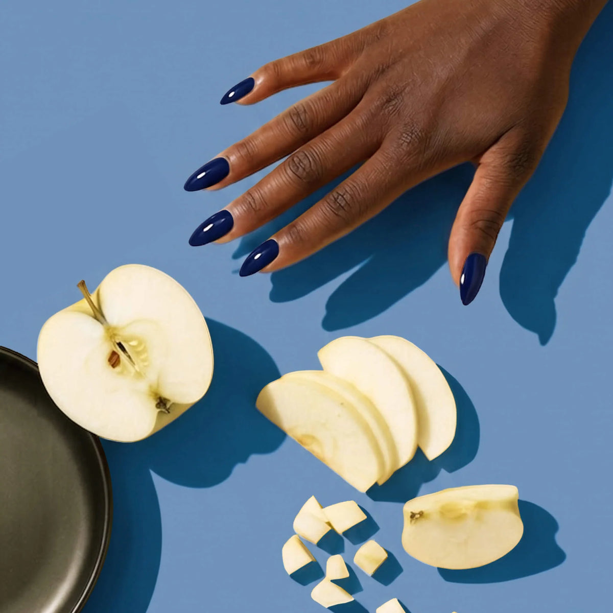 Herbst Maniküre Blau 2026