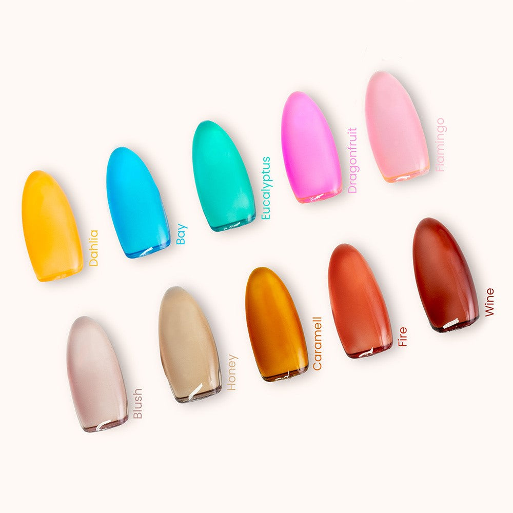 Gel Polish Shellac Crystal Flamingo