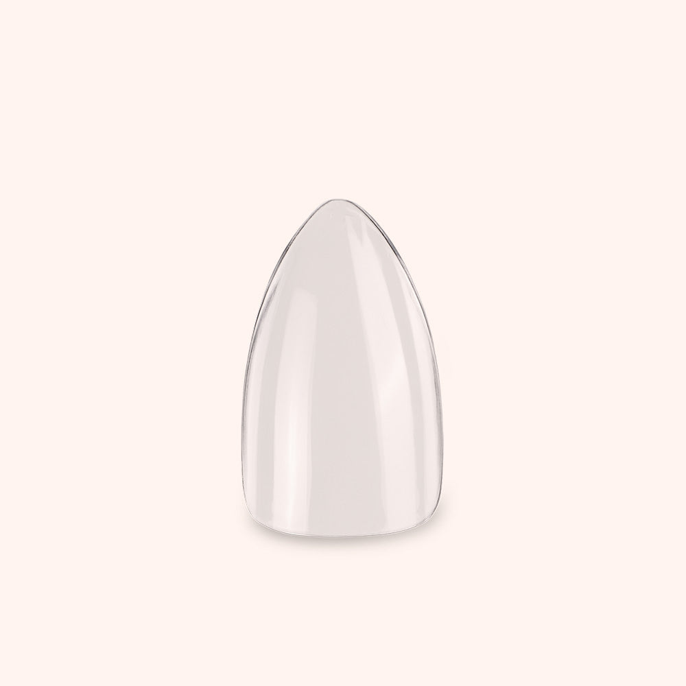 Soft Gel Nail Tips Short Almond Shape 500 in Tipbox