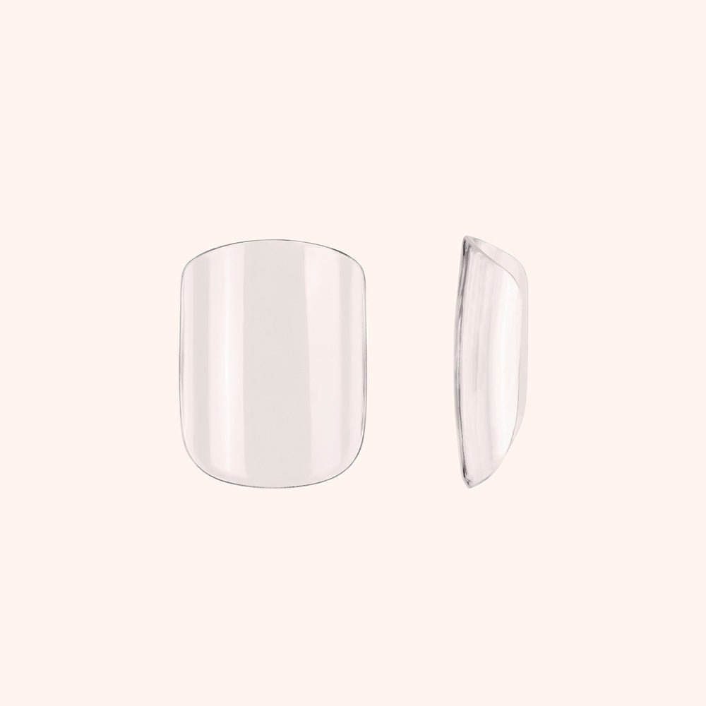 Soft Gel Nail Tips Short Square Shape 500 in Tipbox 2