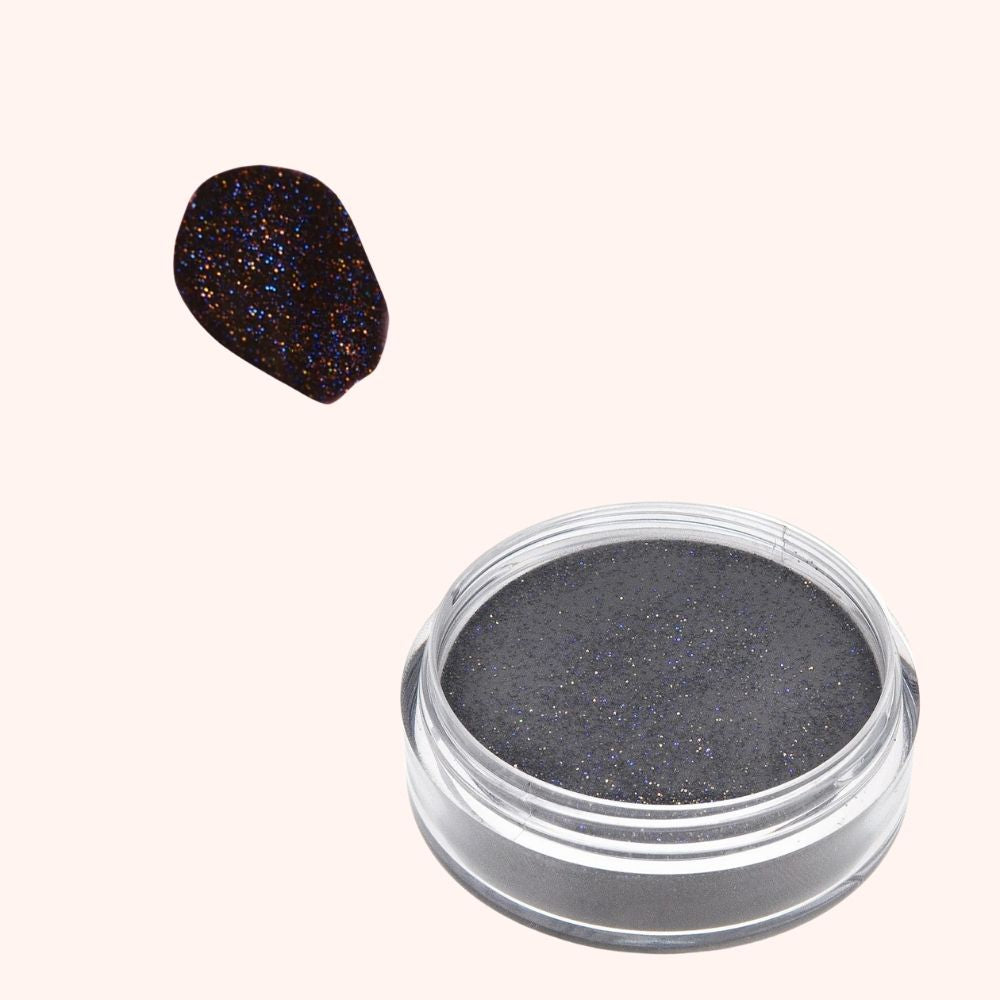 Acrylic Powder 10 g. - Black Glitter