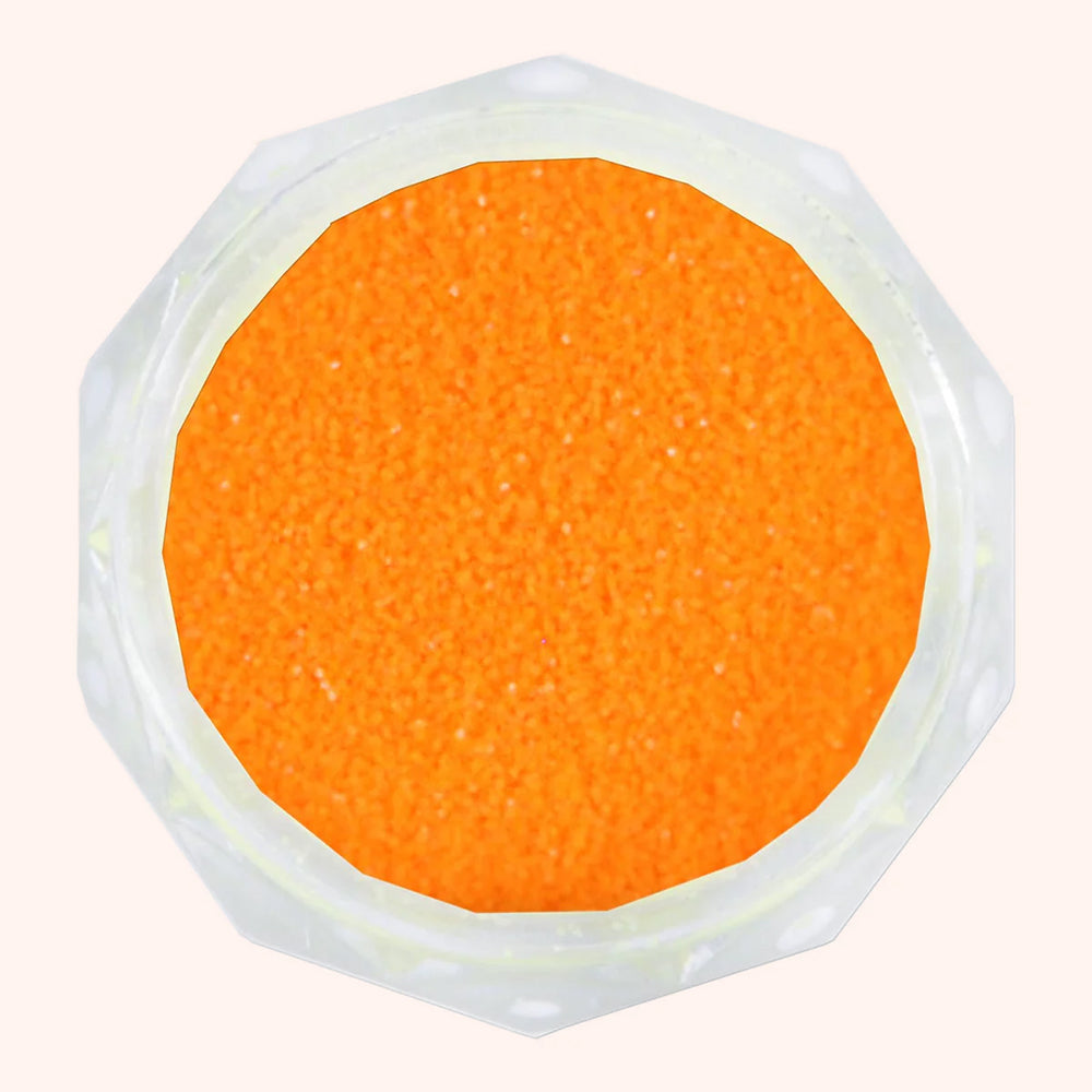 Fluorescent Sugar Glitter Powder Light-Orange