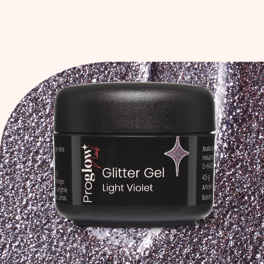 Glam Glitter Gel Light-Violet