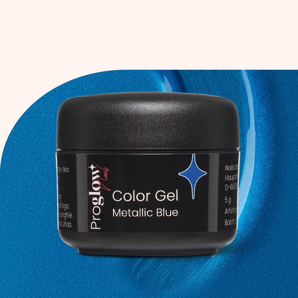 Color Gel Metallic Blue