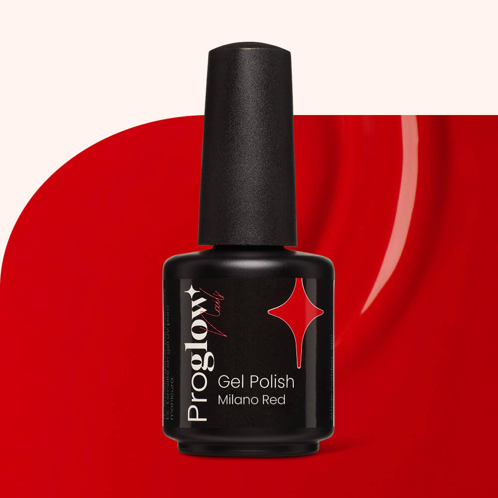 Gel Polish Shellac Milano Red