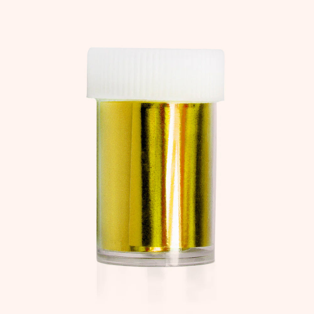 Nail Art Transferfolie Gold