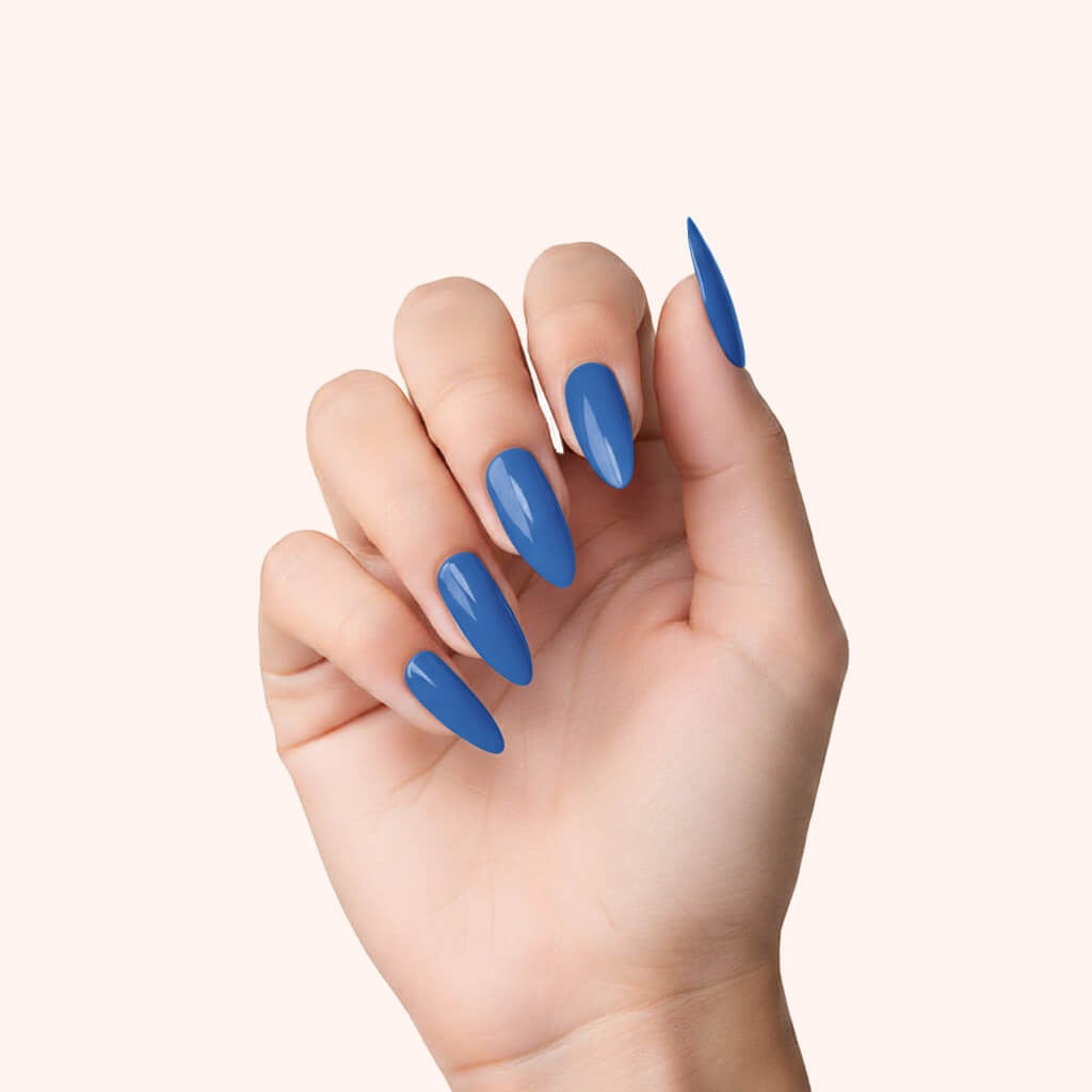 Gel Polish Shellac Blue Mountain