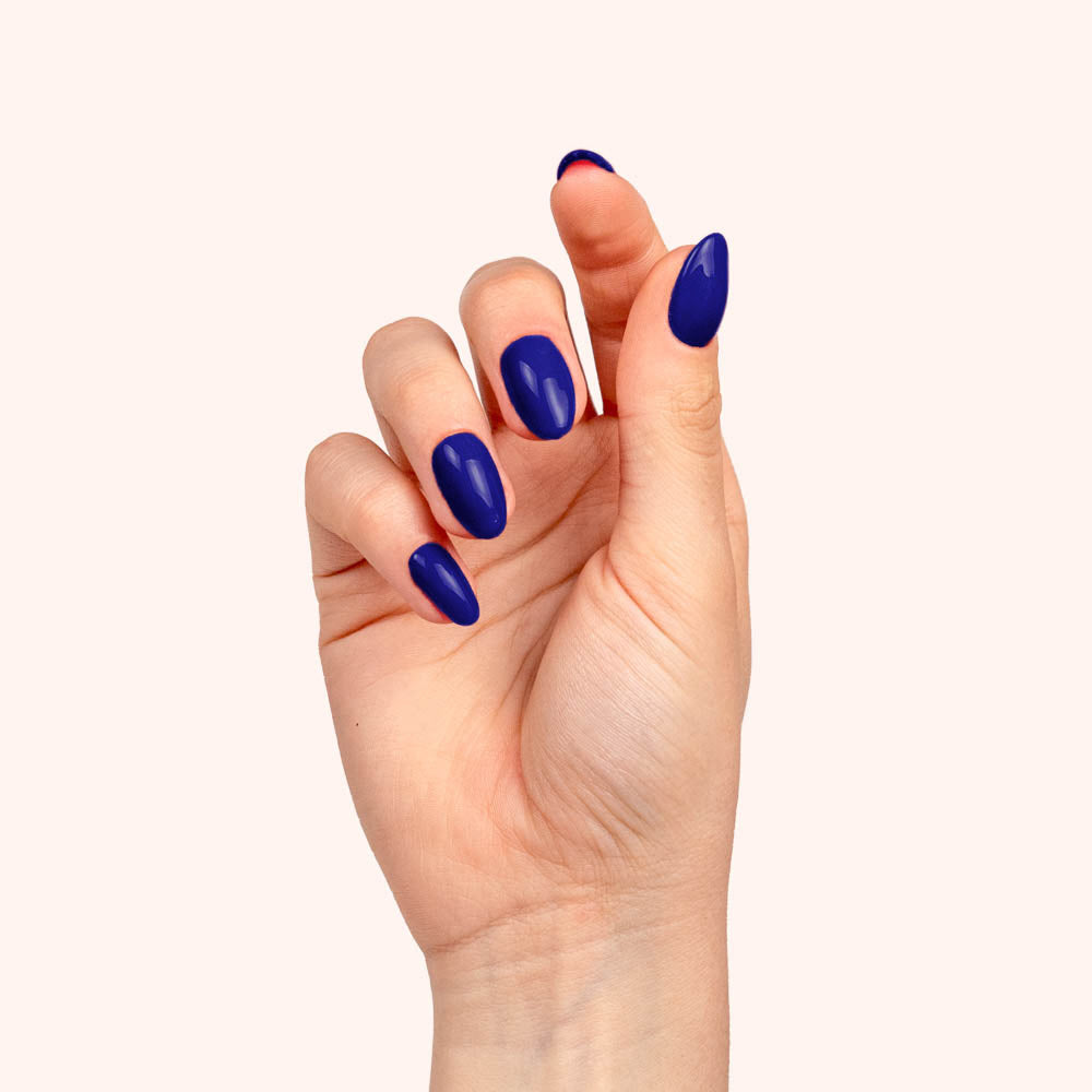 Gel Polish Shellac Electric Blue