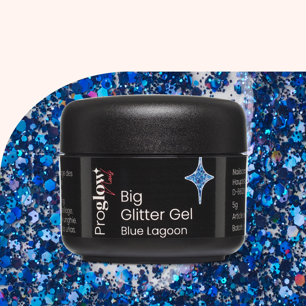 Big Glitter Gel Blue Lagoon