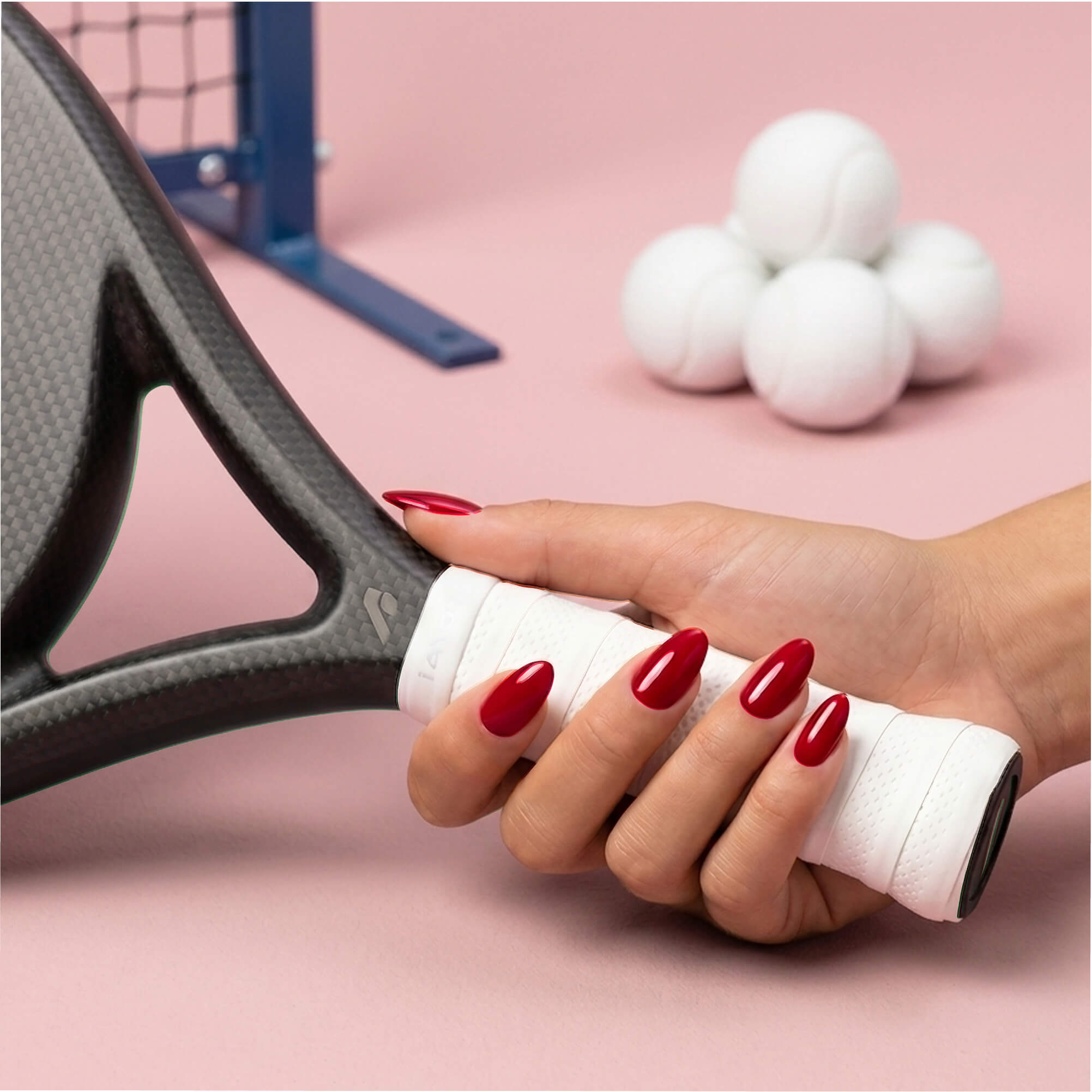 Gel Polish Shellac Red Ginger