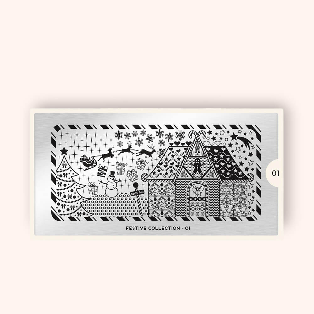 MoYou Stamping Plate Festive 01