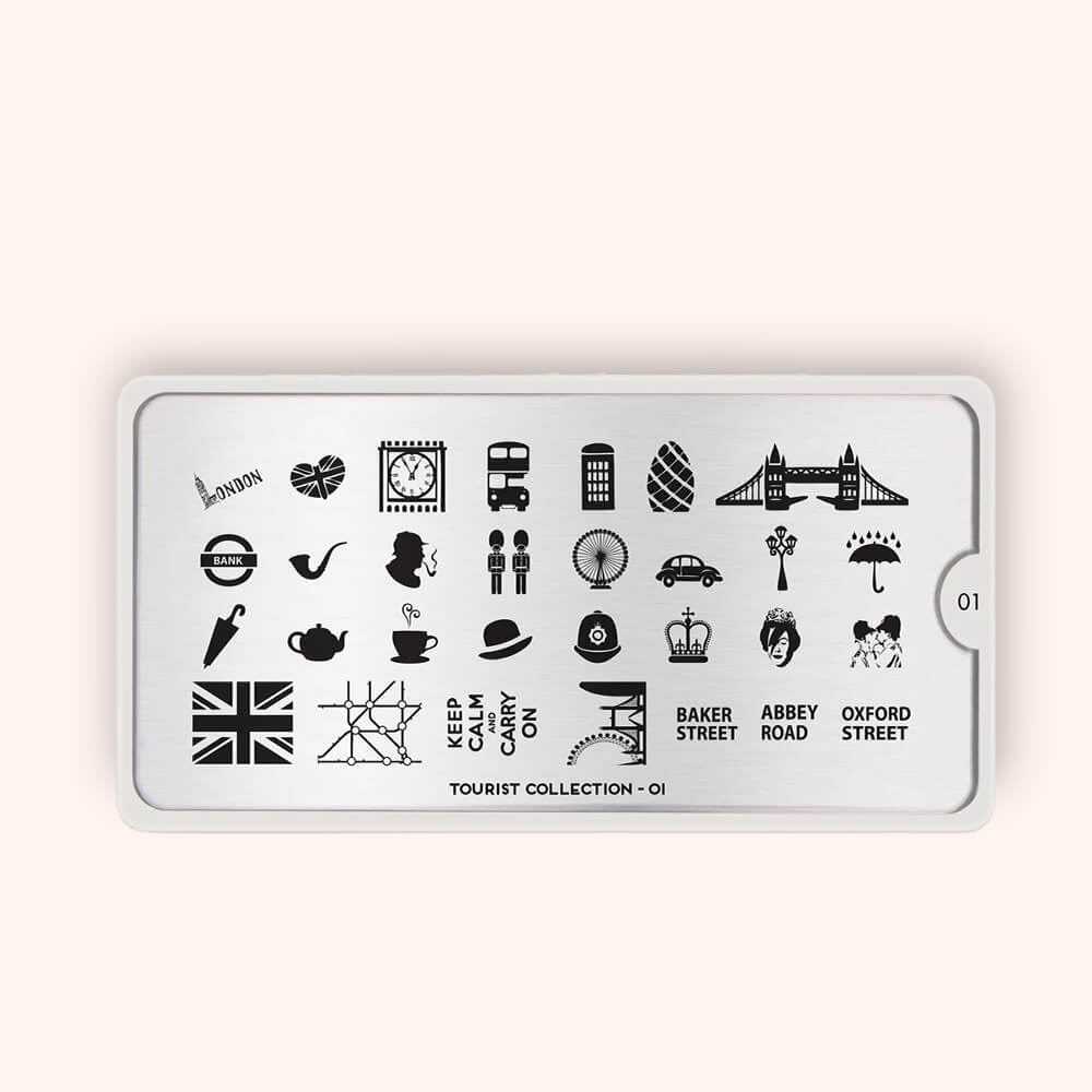 MoYou Stamping Plate Tourist 01