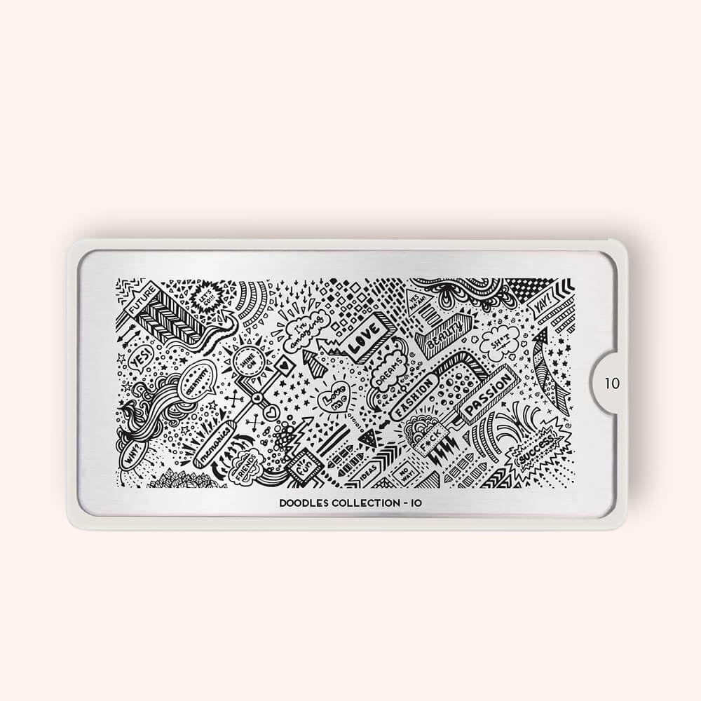 MoYou Stamping Plate Doodles 10