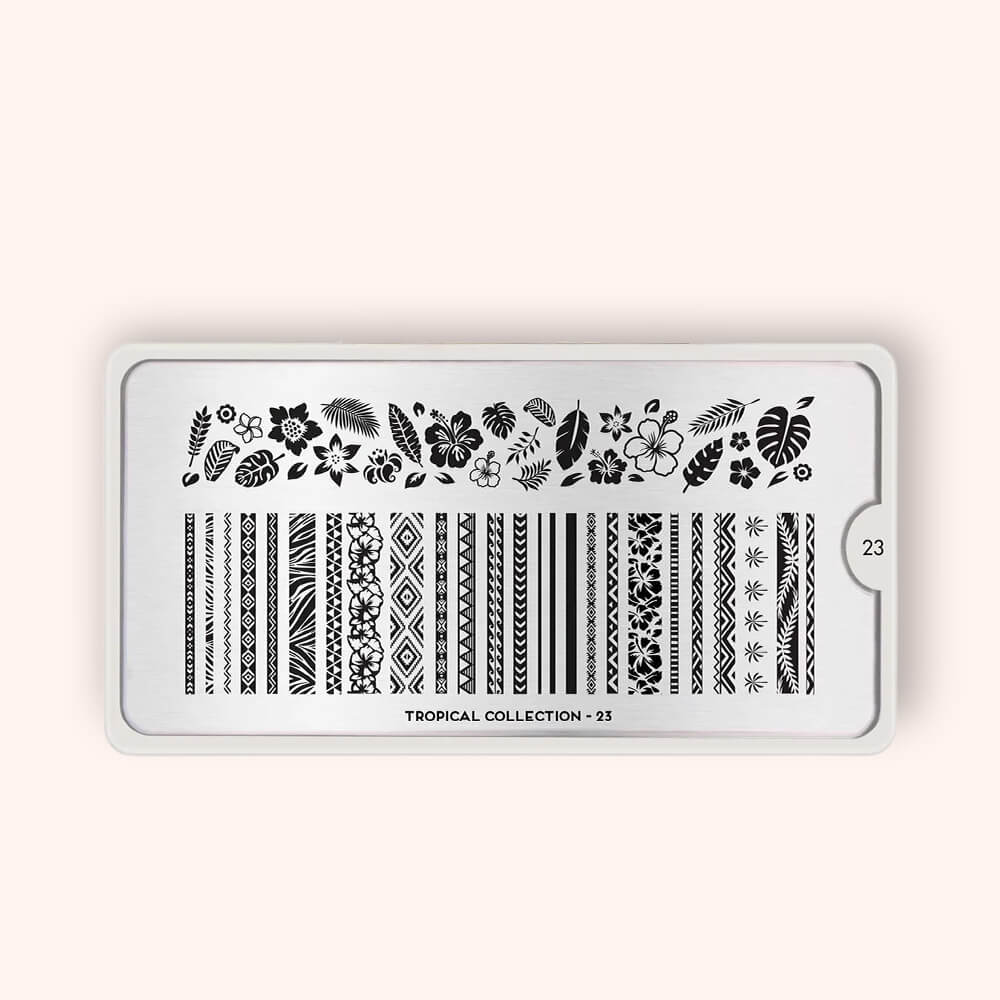 MoYou Stamping Plate Tropical 23