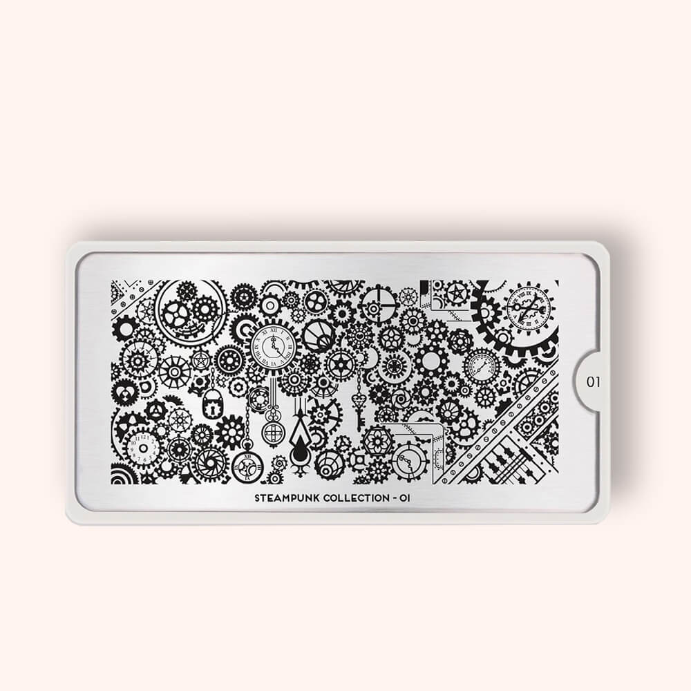 MoYou Stamping Plate Steampunk 01