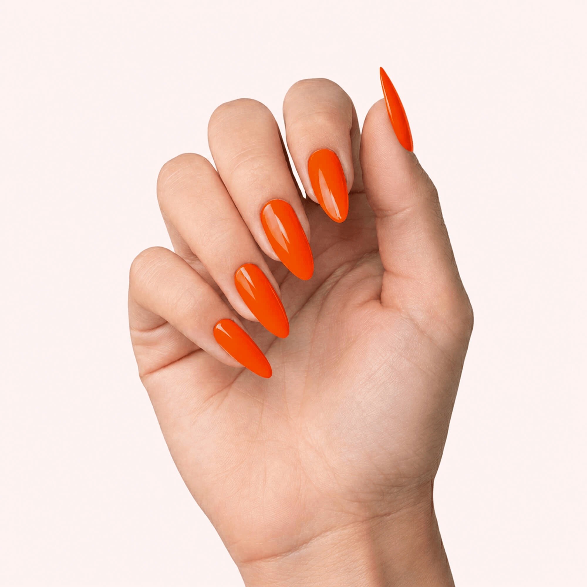Gel Polish Shellac Neon Orange