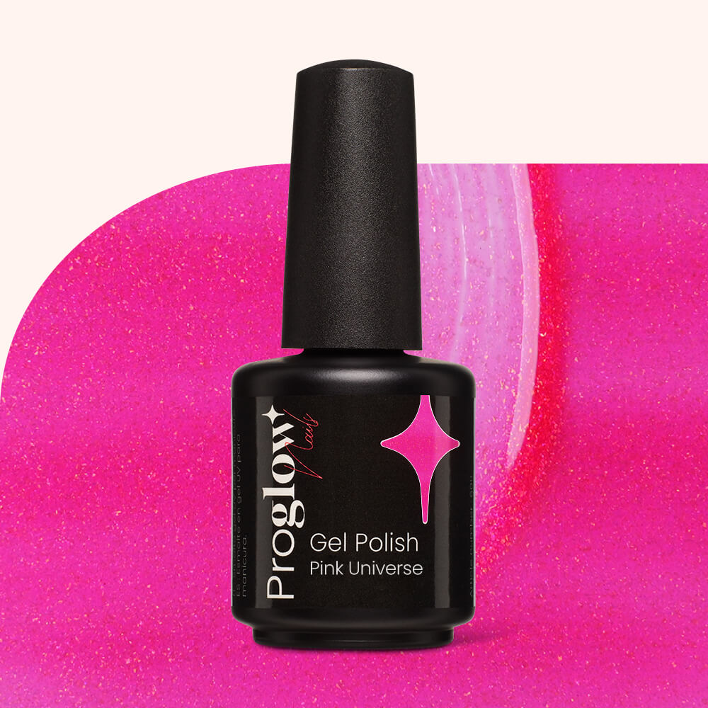 Gel Polish Shellac Pink Universe
