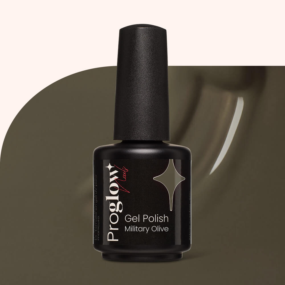 Gel Polish Shellac Military Olive