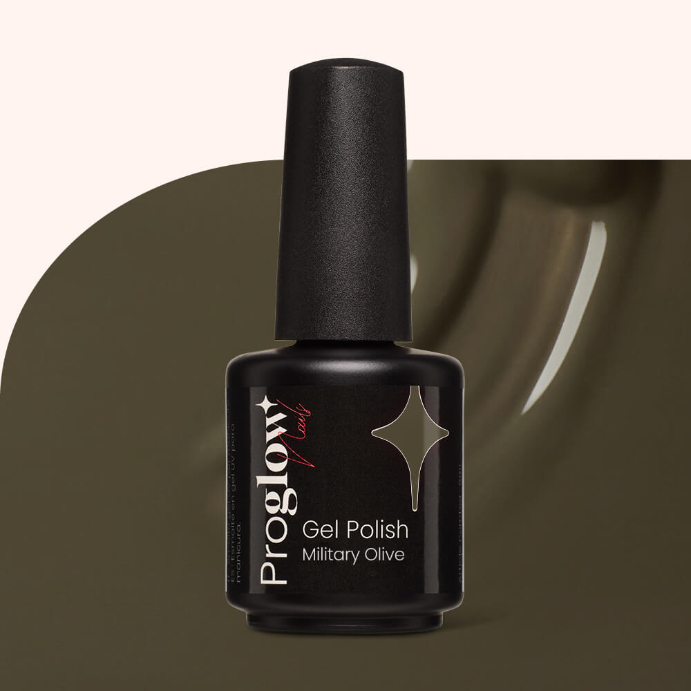 Gel Polish Shellac Military Olive