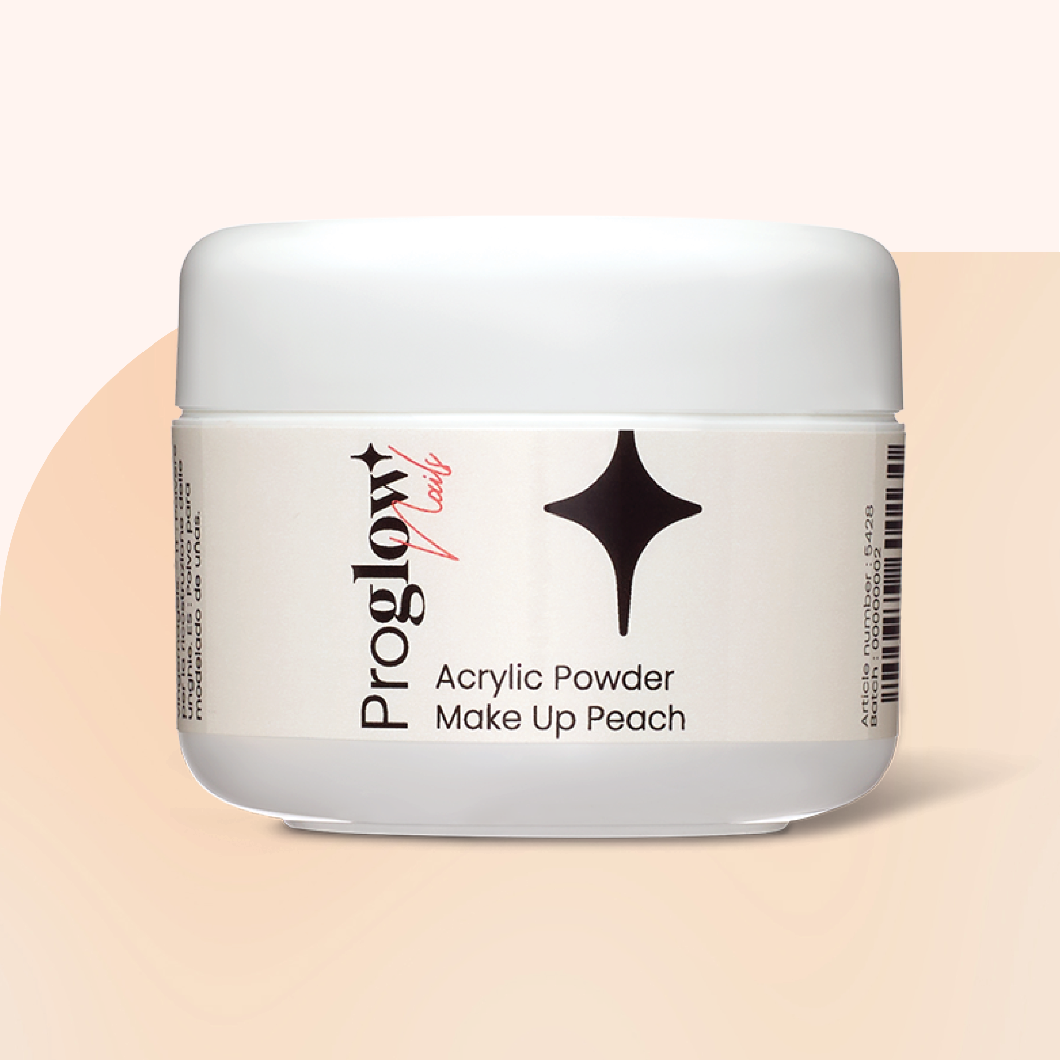 Acrylic Powder 30 g. - Make-Up Peach