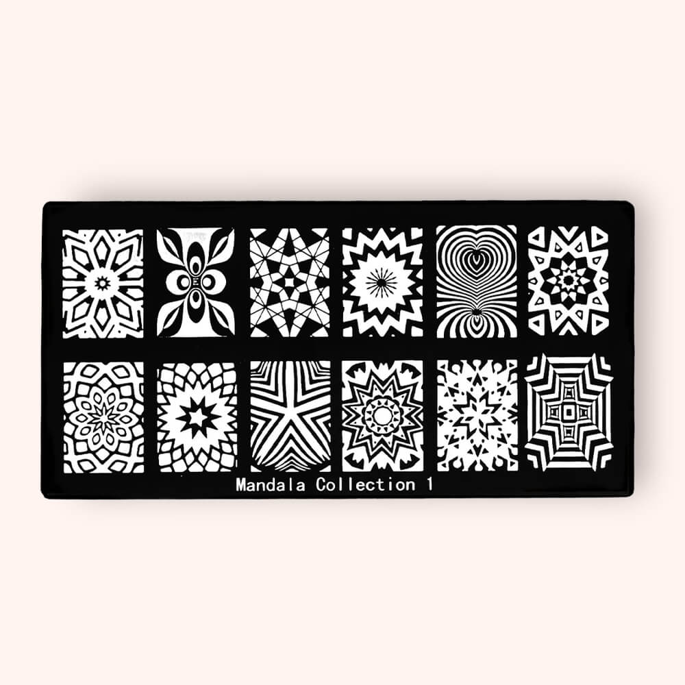 Stamping Plate Mandala Collection 1
