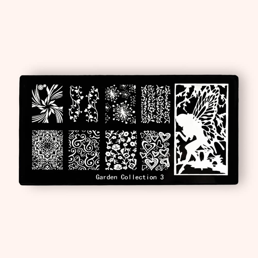 Stamping Plate Garden Collection 3