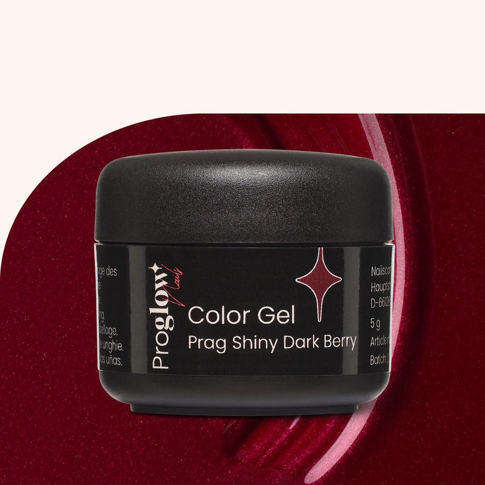 Color Gel Prag Shiny Dark Berry