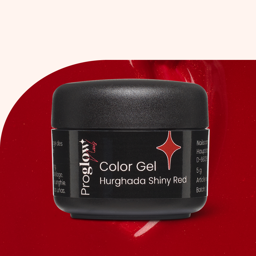 Color Gel Hurghada Shiny Red