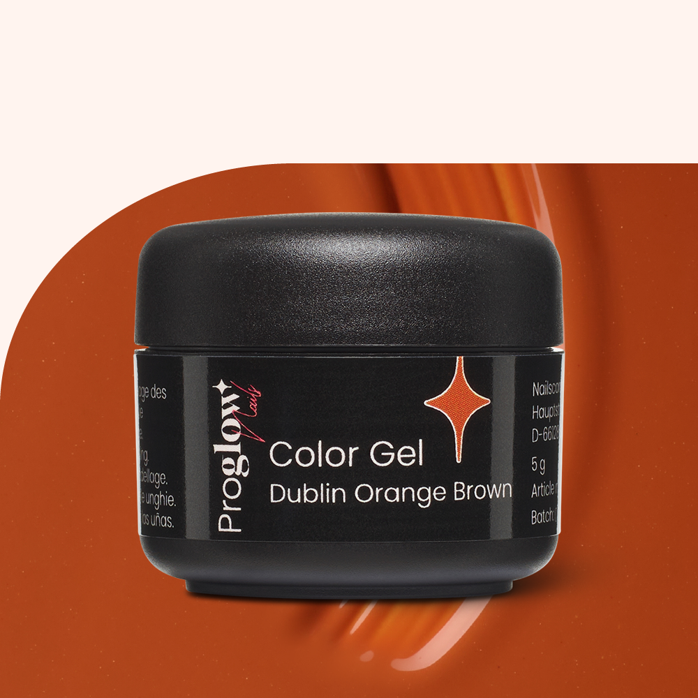 Color Gel Dublin Orange Brown