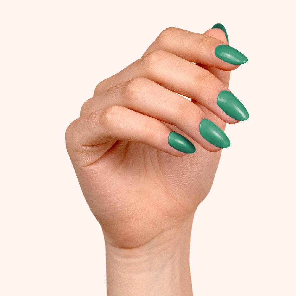 Gel Polish Shellac Frog Green