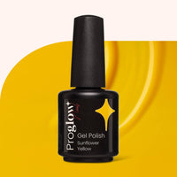Gel Polish Shellac Sunflower Yellow