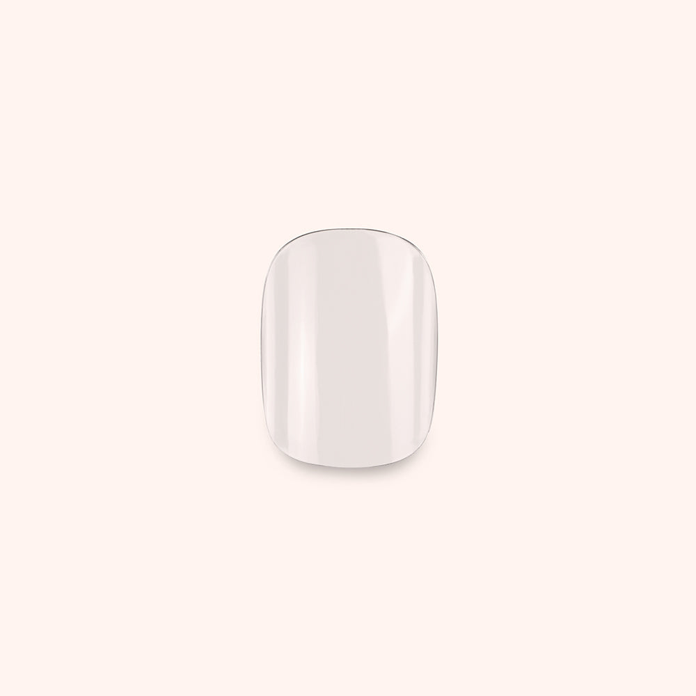 Soft Gel Nail Tips Short Rounded Square Shape 500 in Tipbox 1