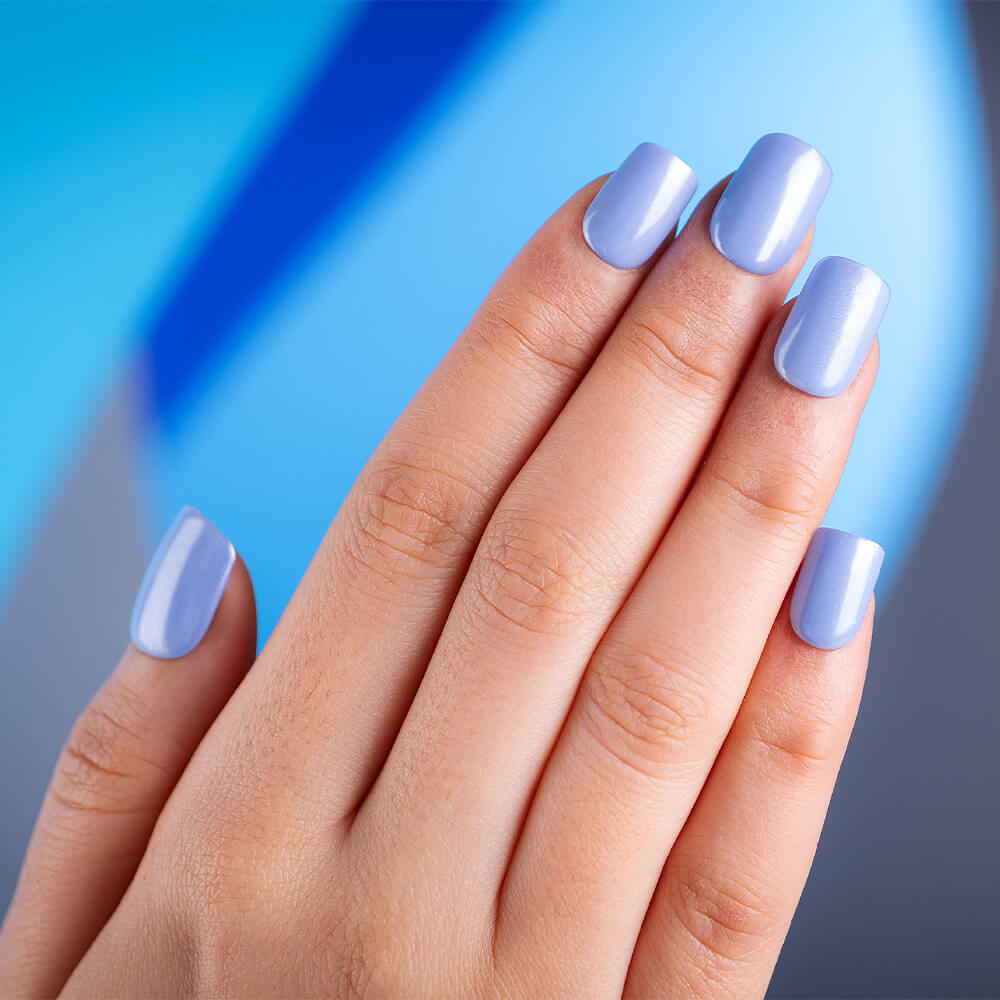 Gel Polish Shellac Lilac Pastel