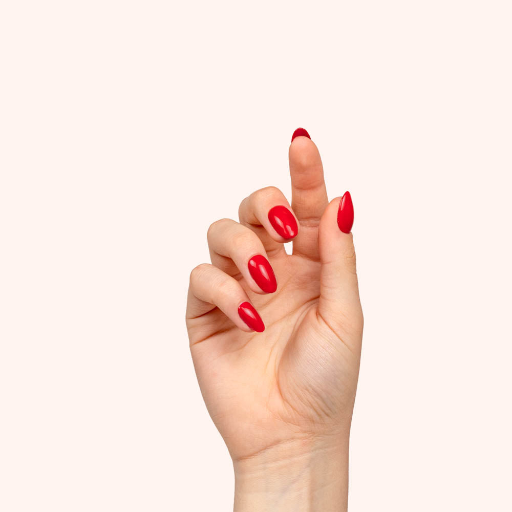 Gel Polish Shellac Vermeil Red