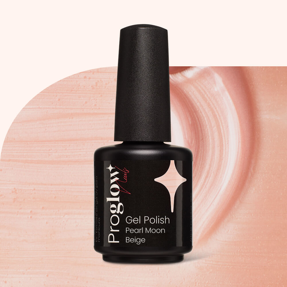 Gel Polish Shellac Pearl Moon Beige