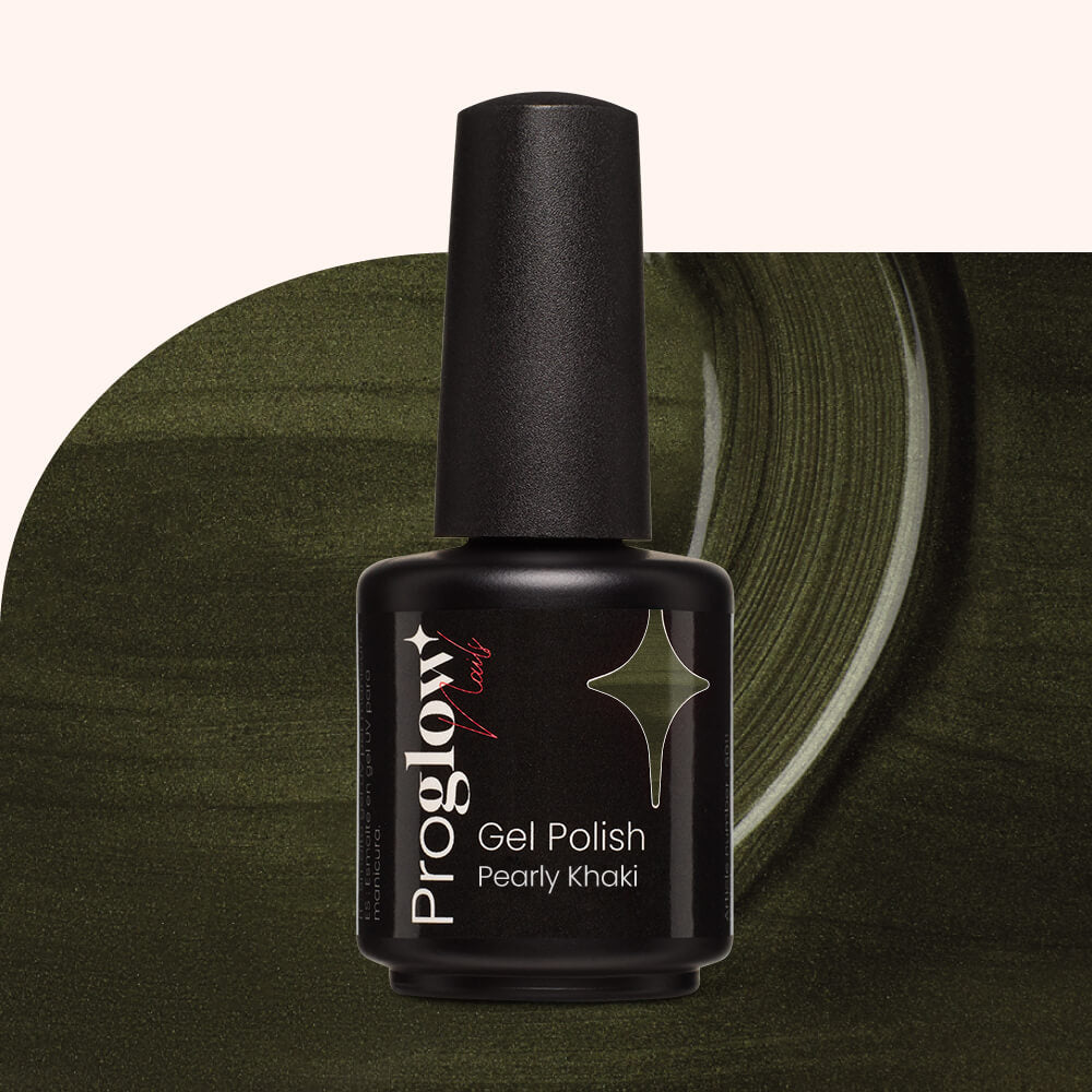 Gel Polish Shellac Pearly Khaki