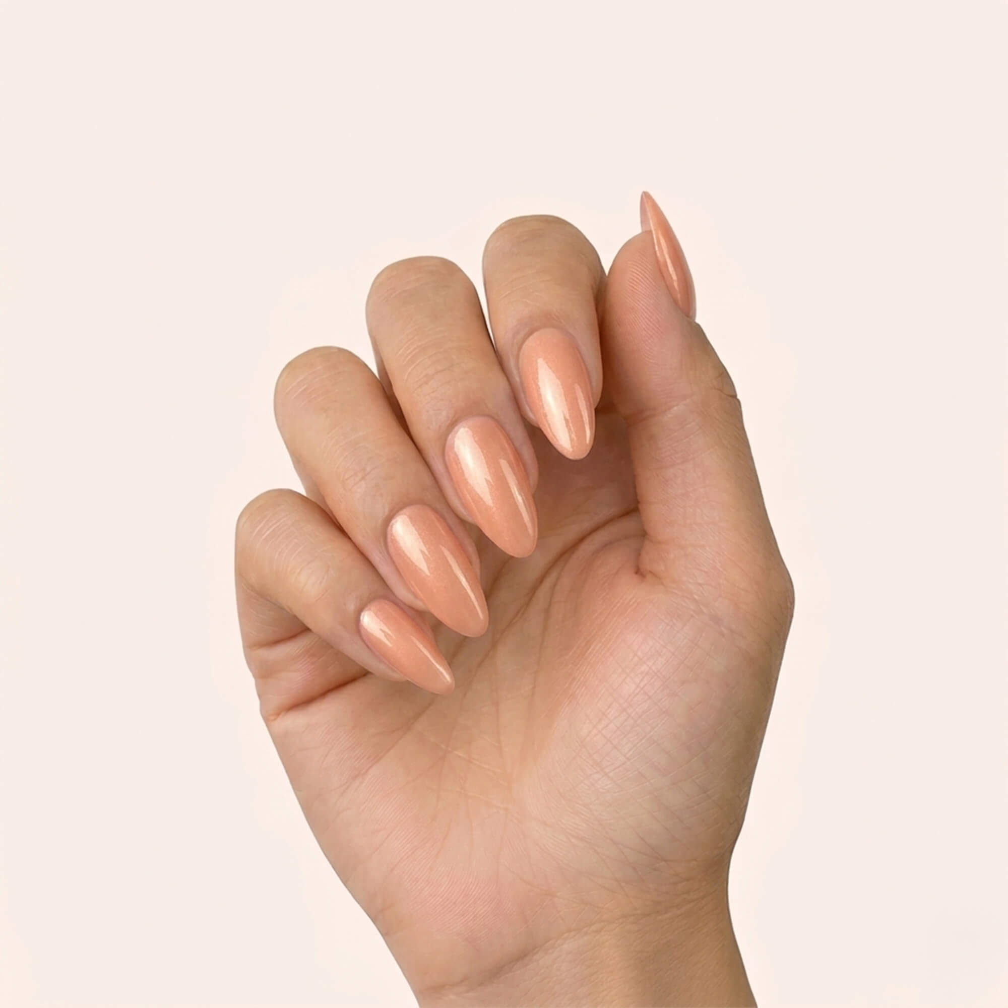 Gel Polish Shellac Melon Shimmer