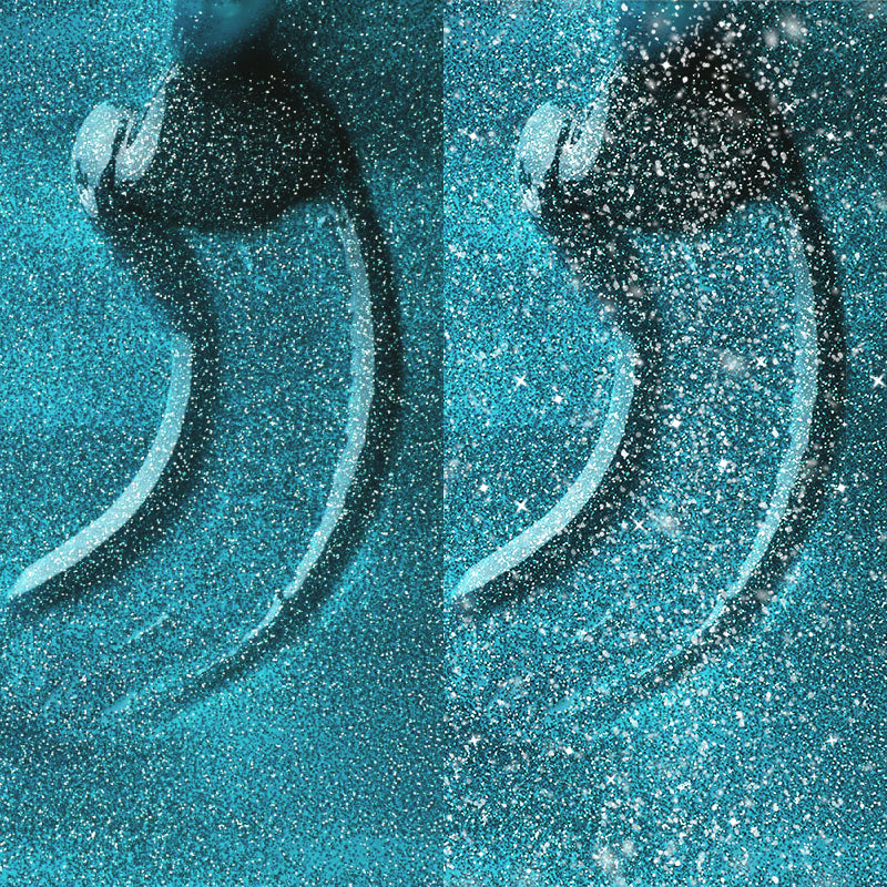 Gel Polish Shellac Flashing Blue Peacock