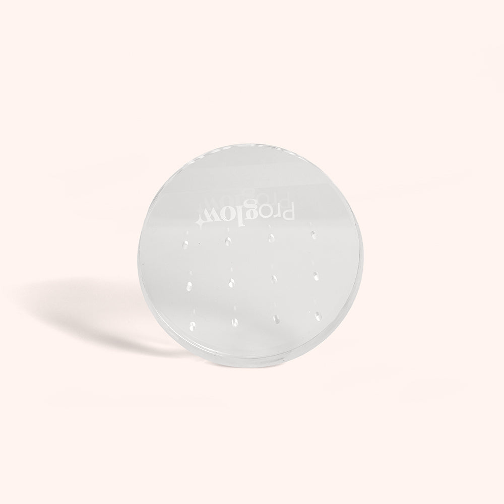 Transparente Halterung für 12 Bits
