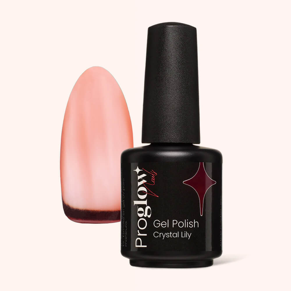 Gel Polish Shellac Crystal Lily