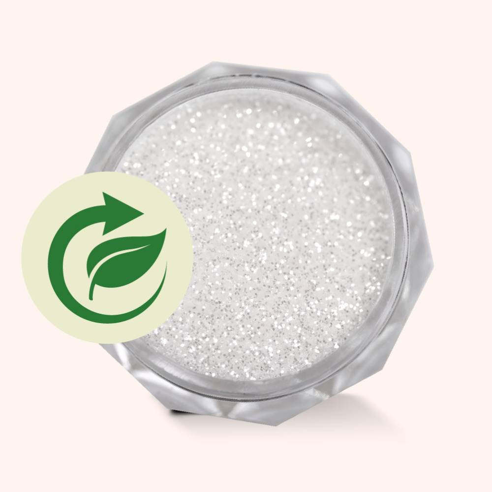 Bio Glitter Ice White