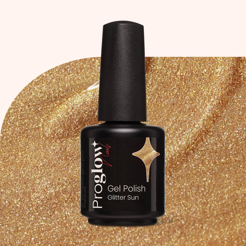 Gel Polish Glitter Sun