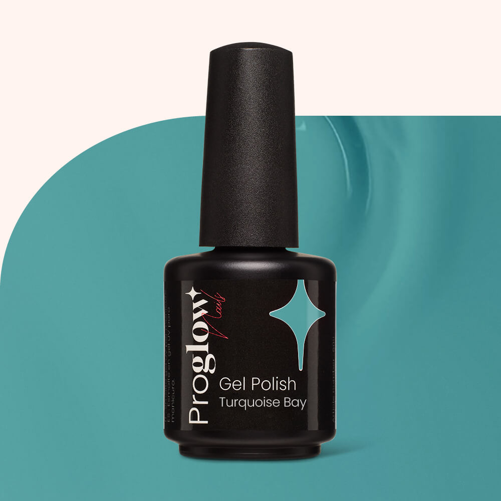 Gel Polish Shellac Turquoise Bay